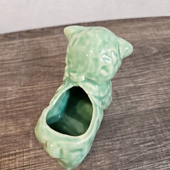 Vintage Green Lamb Planter -- ITEM #2241 - Picture 4 of 8